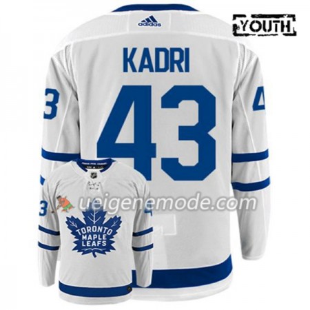 Kinder Eishockey Toronto Maple Leafs Trikot NAZEM KADRI 43 Adidas Weiß Authentic